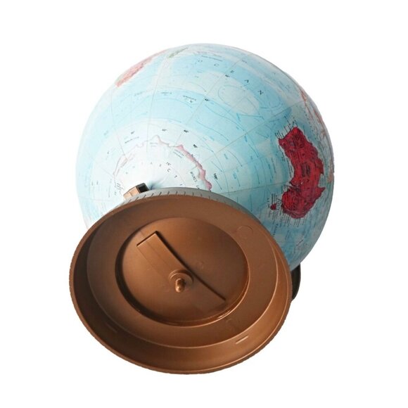 Vintage Replogle World Scholar Series Gold Toned Plastic Base and Arm - Picture 4 of 7